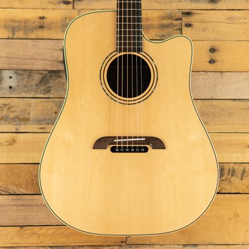 Alvarez-Yairi Yairi Standard Dreadnought Sitka/Rosewood AE w/Cutaway Natural/Gloss