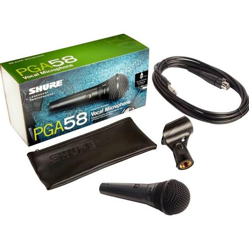 Shure PG58 w/ 1/4" cable