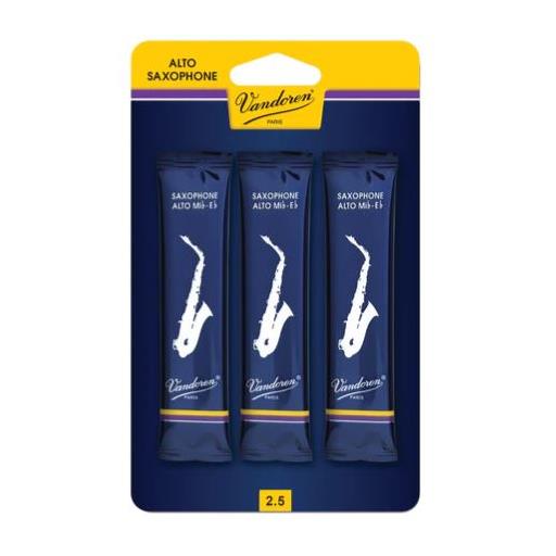 Ernie Williamson Music - Vandoren Alto Sax 2.5 Traditional Pack 3