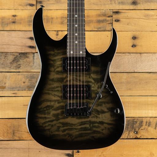 Ibanez GRGA120QA Quilt Tranparent Black Sunburst