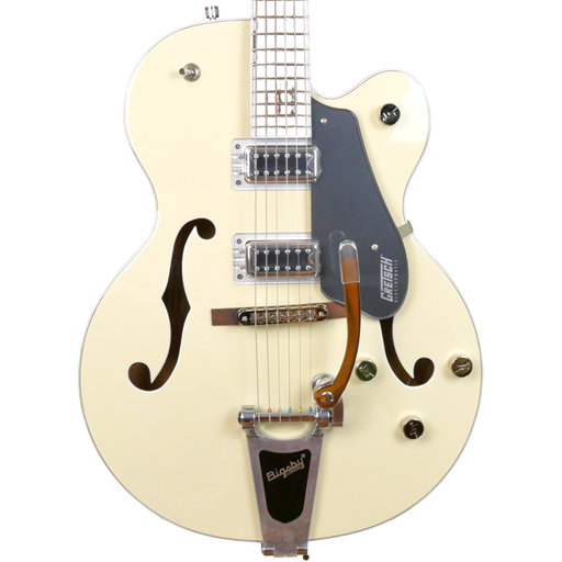 GRETSCH G5420T Electromatic Classic Hollow Body Single-Cut with Bigsby, Laurel Fingerboard, Two-Tone Vintage White/London Grey