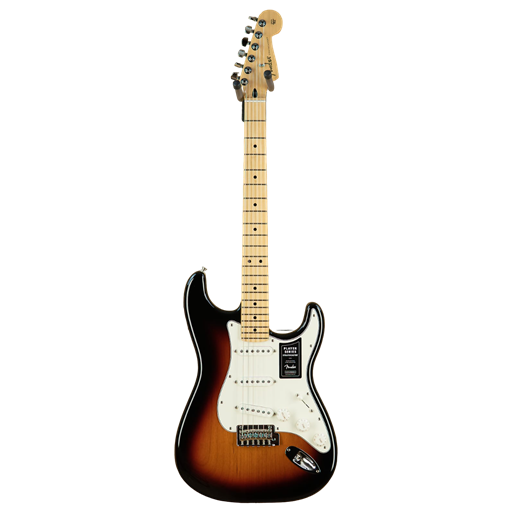 Ernie Williamson Music - Fender Player Stratocaster, Maple Fingerboard, 3-Color  Sunburst