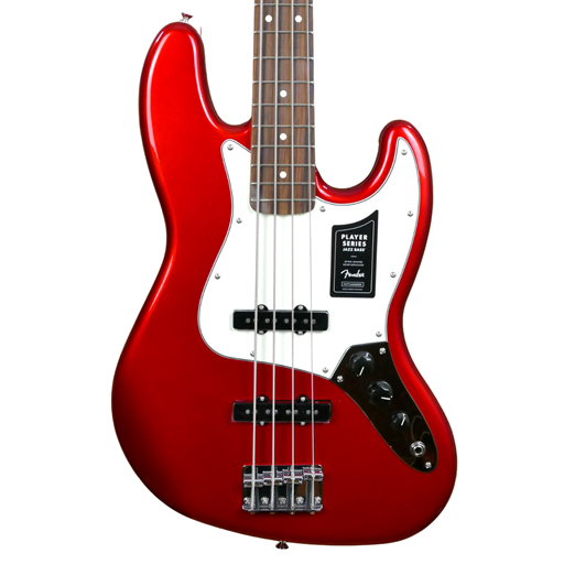 Fender Player Jazz Bass, Pau Ferro Fingerboard, Candy Apple Red