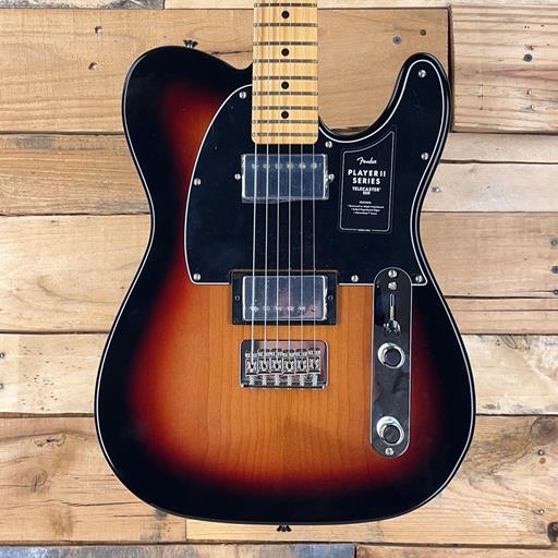 Fender Player II Telecaster® HH, Maple Fingerboard, 3-Color Sunburst
