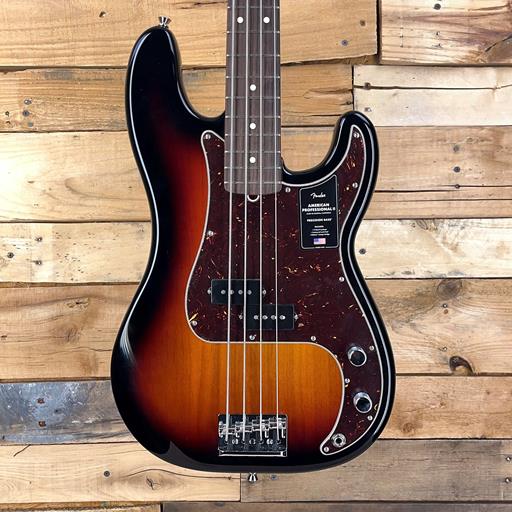 Fender American Professional II Precision Bass®, Rosewood Fingerboard, 3-Color Sunburst
