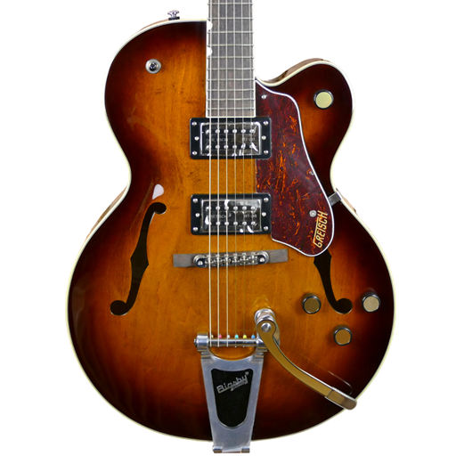 GRETSCH G2420T Streamliner Hollow Body with Bigsby, Laurel Fingerboard, Broad'Tron BT-3S Pickups, Havana Burst