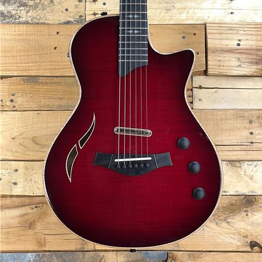 Taylor T5z Pro with Big Leaf Maple Top - Cayenne Red