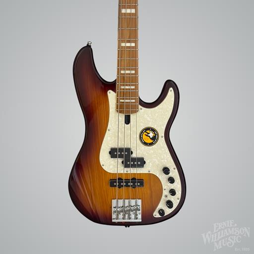 Sire Marcus Miller P8-4 String, Roasted Maple Fingerboard, Tobacco Sunburst