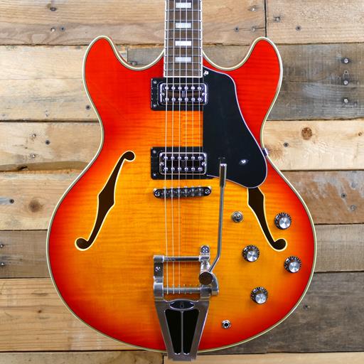 Sire Larry Carlton H7T, Ebony Fingerboard, Cherry Sunburst