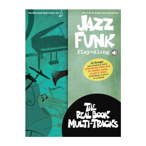 Real Book Multi Tracks Vol 5 Jazz Funk Play-Along 0