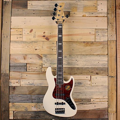 Ernie Williamson Music - Sire V7 5-String Antique White