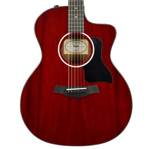 Taylor 224ce DLX LTD Acoustic-Electric Guitar Transparent Red