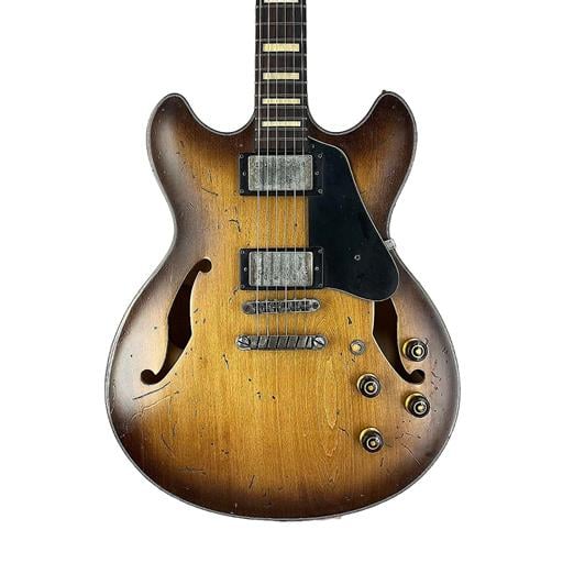 Ibanez ASV10A-TCL Artcore Vintage with Rosewood Fretboard - Tobacco Burst  Low Gloss - Ernie Williamson Music