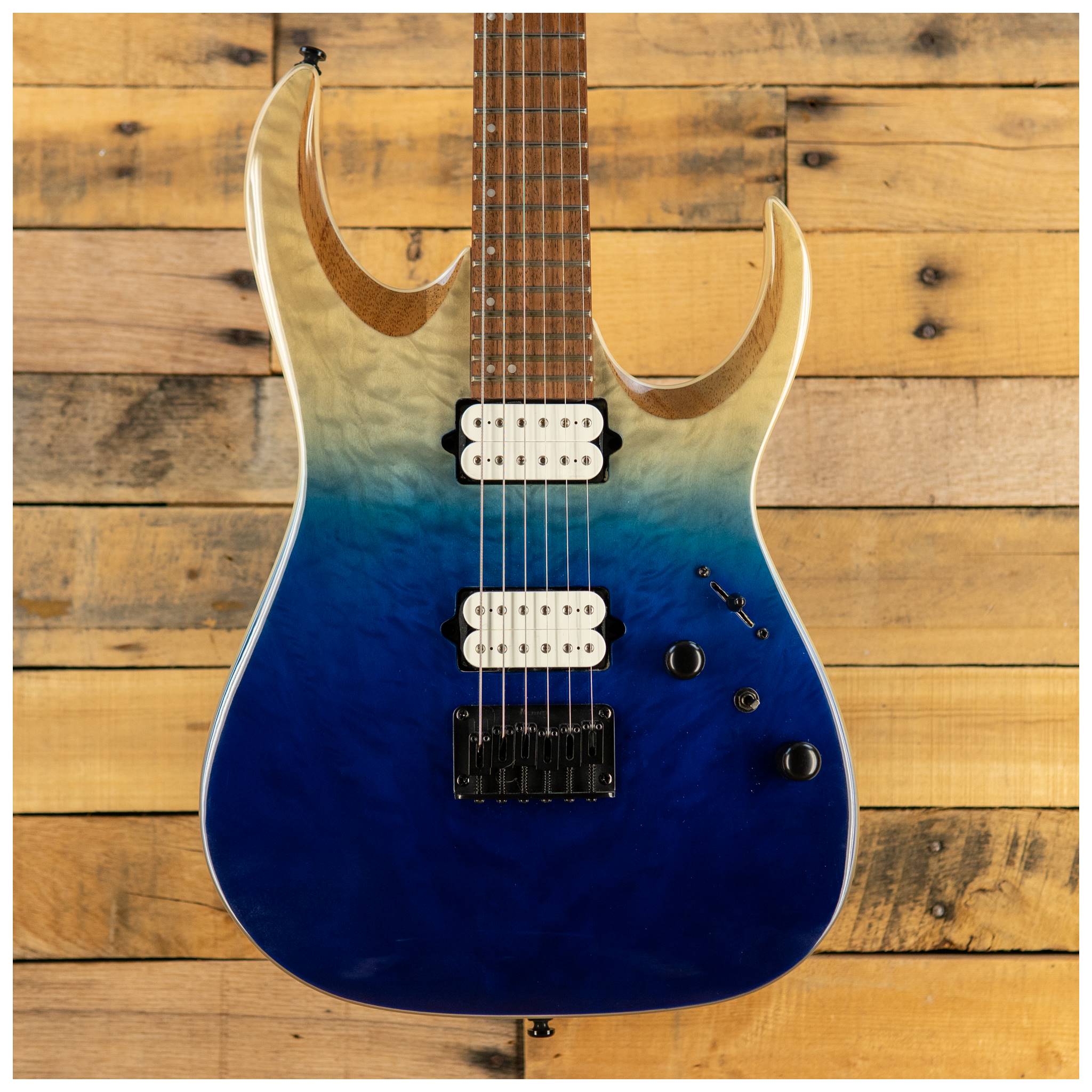 Ernie Williamson Music - Ibanez RGA High Performance - Blue