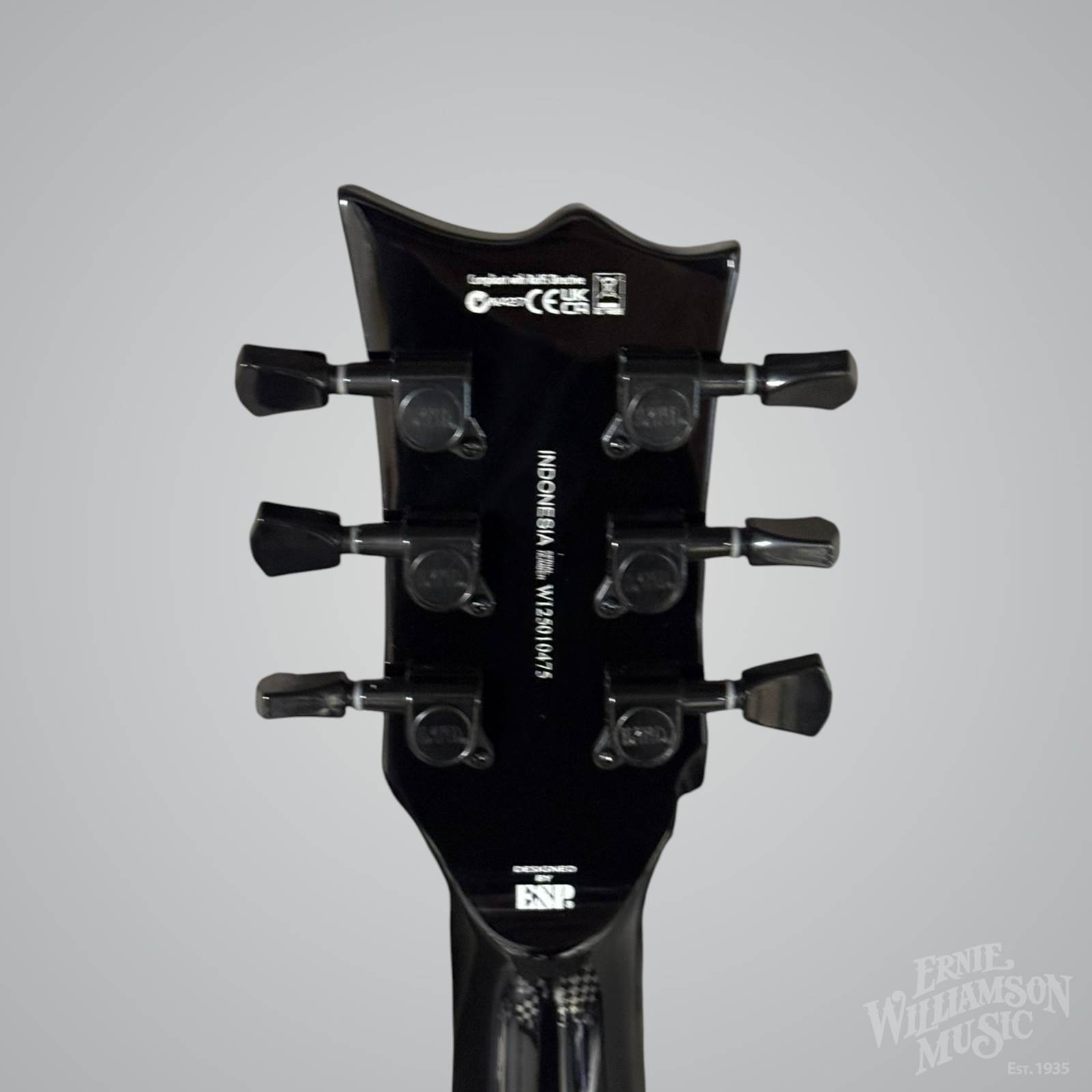 Ernie Williamson Music - LTD EC-256, Quilted Maple, See through